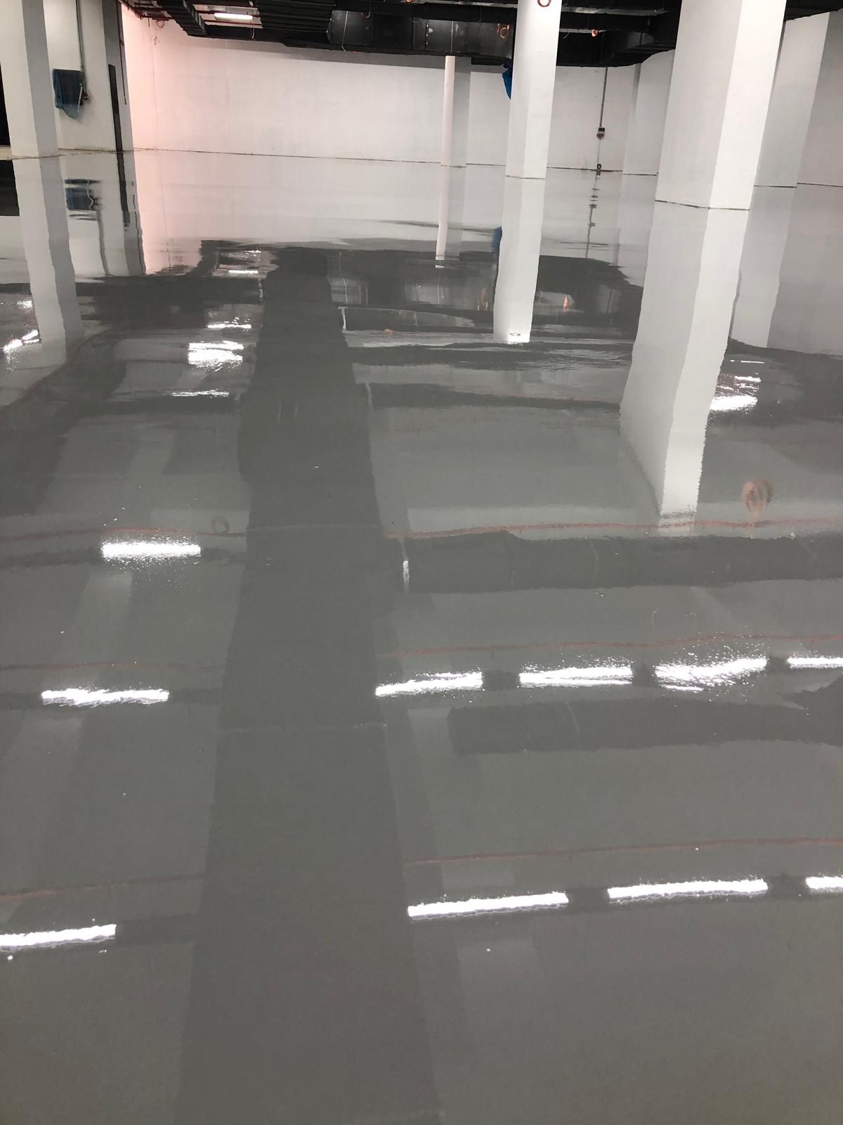 Otopark epoksi zemin