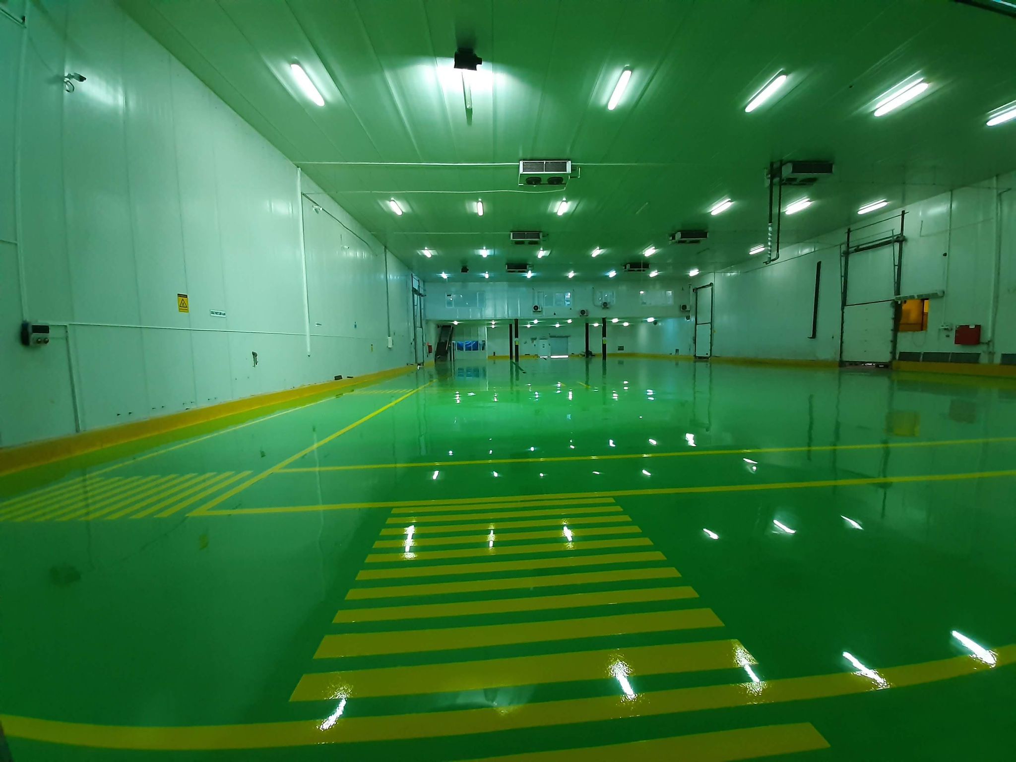 Endüstriyel epoksi zemin kaplama - fabrika ve depo